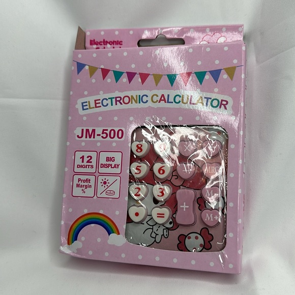 Sanrio MY MELODY 12-Digit Large Calculator - Picture 6 of 9